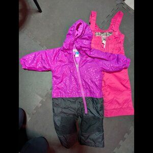 2 Winter snowsuits 18-24 month and 2T, Columbia & Another brand
